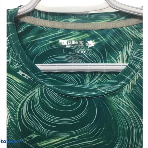 Reel Legends Reel-Tec T Shirt - Picture 2 of 3